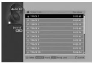 HITACHI DV-DS 161 E - Lecture d'un CD audio ou d'un fichier MP3/WMA - 1