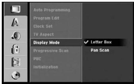 HITACHI DV-DS 161 E - Mode d'affichage - 1