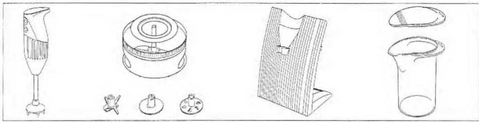BAMIX MxX100081 - Description de l'appareil - 1