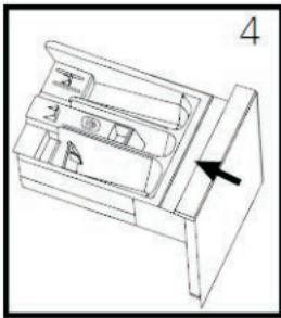 DARRYTHOMSON LAVE LINGE HUBLOTT W148A - Nettoyage du tiroir à lessive - 4