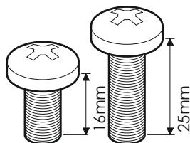 AFFINITY FSLLOOOBLEW - TV Screws, Reducers and Spacers Vis TV, réducteurs et séparateurs Tornillos, Reductores y Espaciadores para TV - 15