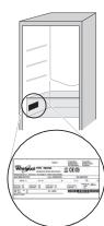 WHIRLPOOL WB70E973W - COMPARTO CONGELATORE - 2