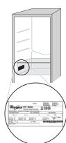 WHIRLPOOL WB70E973W - npabnilamn, cTahdapthoIO DOkymeHTaucieIO Ta doaTKOBOIO IHopmaicIO npo npoayKT MoXHa O3haOMtncs 3a aadceoi: - 1