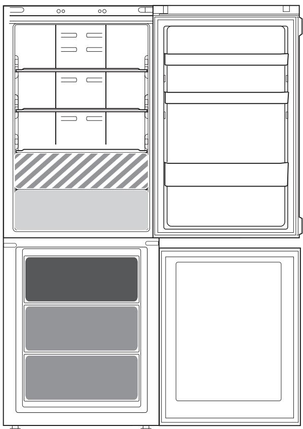 WHIRLPOOL WB70E973W - KAIP LAIKYTI MAISTO PRODUKTUS IR GÈRIMUS - 1