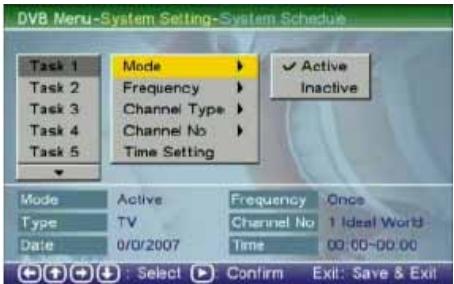 PROLINE MDVD70D - Programme du système - 1