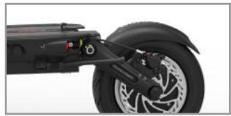 MINIMOTOR DUALTRON THUNDER K - Méthode d'ajustement du frein - 1