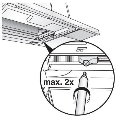 GAGGENAU AF 280-190 INOX - Préparats en vue d'un nouvel encastrement: - 1