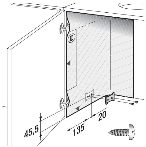 GAGGENAU AF 280-190 INOX - Branchement du tuyau d'air evacué: - 3
