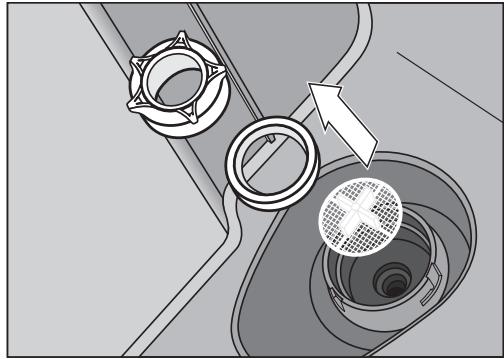 MIELE CM5310NR - Retirer et netoyer le filtré du réservoir à eau - 1