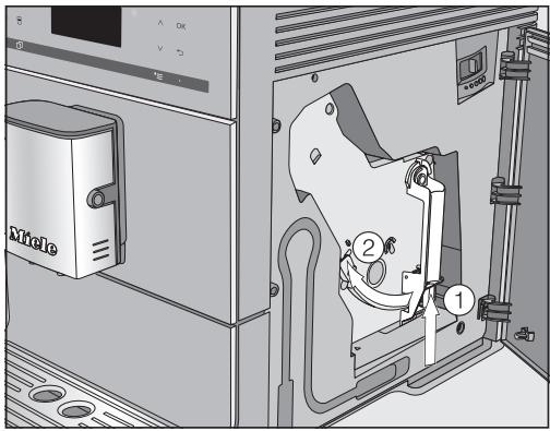 MIELE CM5310NR - Nettoyer l'unité de percolation et l'intérieur - 1