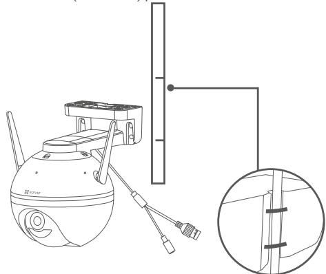 EZVIZ SPORT - Installation sur une perche - 1