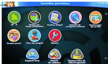 VTECH STORIO MAX 5 BLEU - Contrôles parentaux - 1