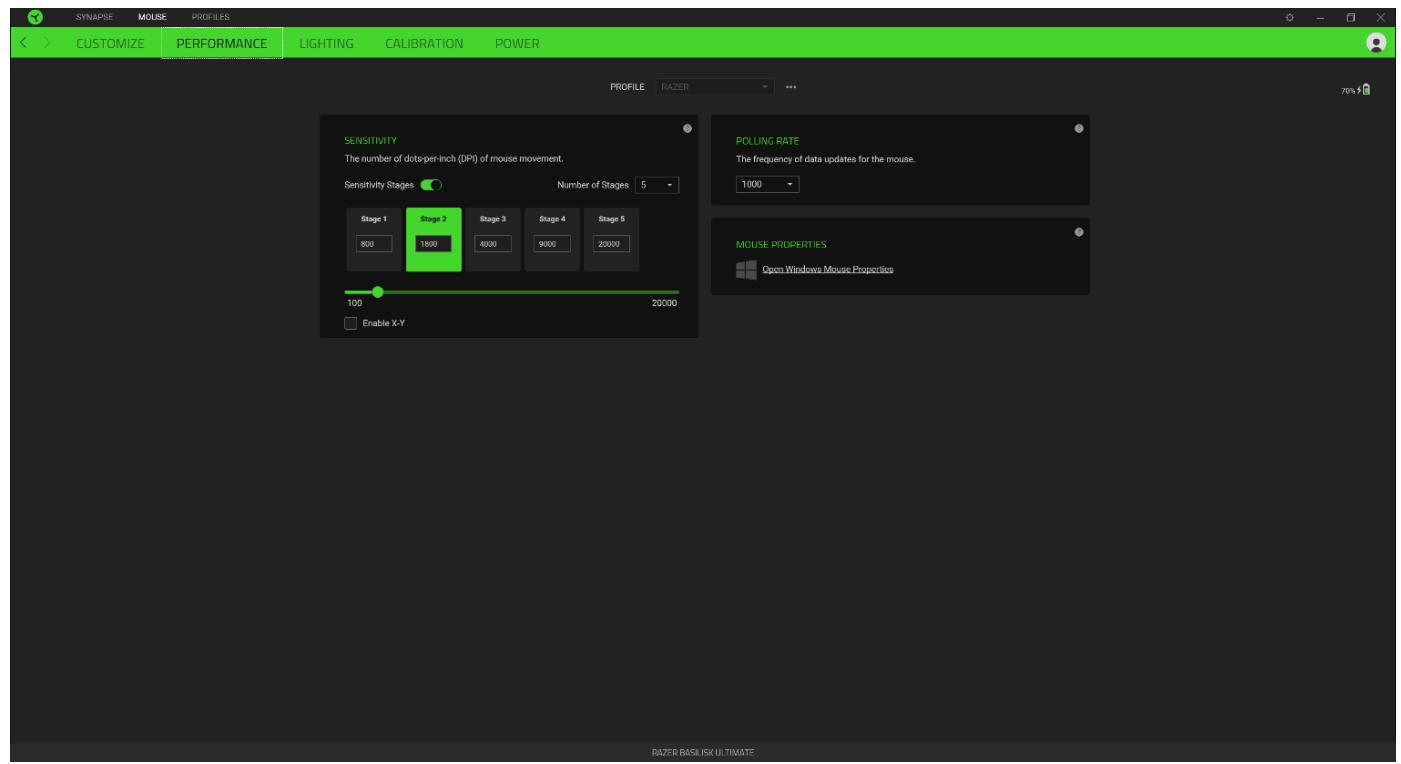 RAZER Basilisk Ultimate - Performance - 1