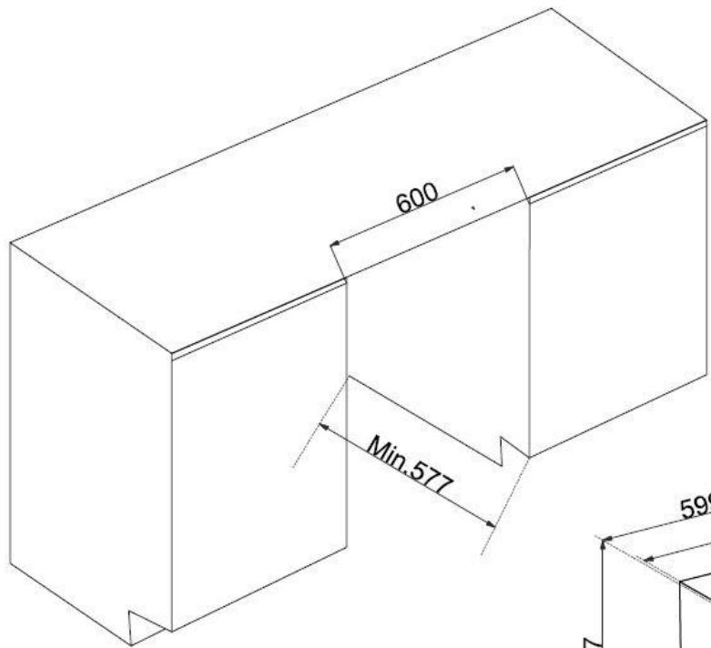 DARTY AVINTAGECAVE - Inbouwsschema - 1