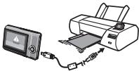 CASIO Z800 - Raccordement direct à une imprimante compatible PictBridge - 1