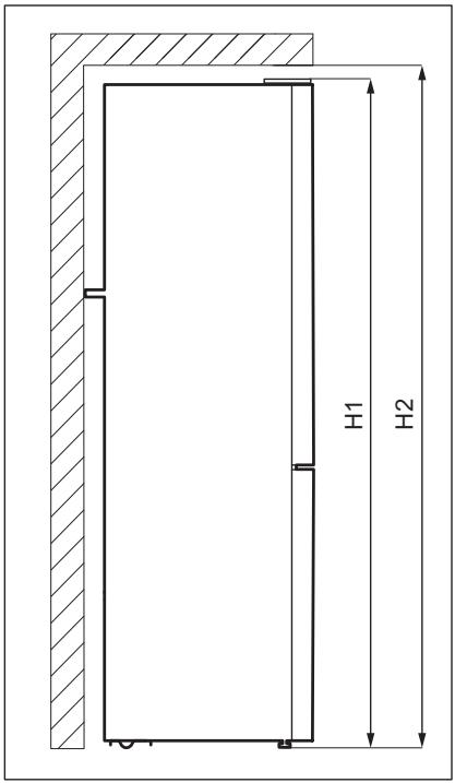 ELECTROLUX LNT6MD32W - Dimensions - 1