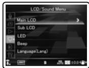 OLYMPUS LS-20M - Méthode de paramétrage du menu - 4