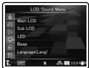 OLYMPUS LS-20M - Méthode de paramétrage du menu - 3