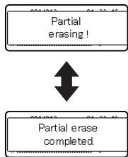 OLYMPUS LS-20M - Appuyez à nouveau sur la touche ERASE. - 1