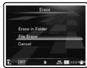 OLYMPUS LS-20M - Effacement de fichiers - 6