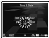 OLYMPUS LS-20M - Appuyez sur la touche + ou - pour configurer l'élément. - 1