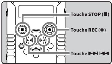 OLYMPUS LS-20M - Lors du montage: - 1