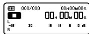 OLYMPUS LS-20M - Sélectionné le dossier d'enregistrement (P.32). - 2