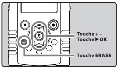 OLYMPUS LS-20M - Effacement de fichiers - 1
