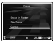 OLYMPUS LS-20M - Effacement de fichiers - 4