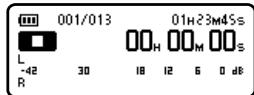 OLYMPUS LS-20M - Affichage de la liste de fichiers - 2