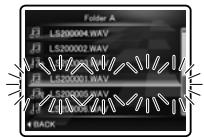 OLYMPUS LS-20M - Réorganisation des fichiers [Replace] - 4