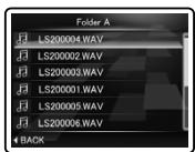OLYMPUS LS-20M - Réorganisation des fichiers [Replace] - 2