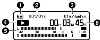 OLYMPUS LS-20M - Affichage de fichiers - 2