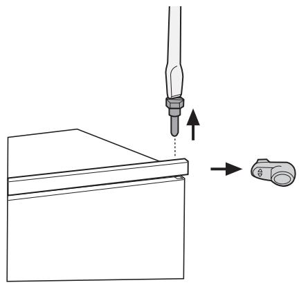 ELECTROLUX ERN29780 - Réversibilité de la porte - 1