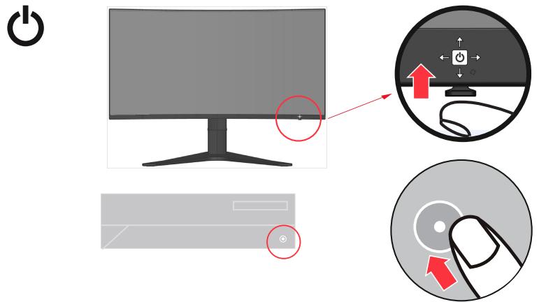 LENOVO ECRANGS2QC-10 - Connexion et démarrage de votre moniteur - 19