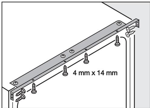MIELE KWT 4154 UG - PV-INOX - Fixer l'appareil - 1