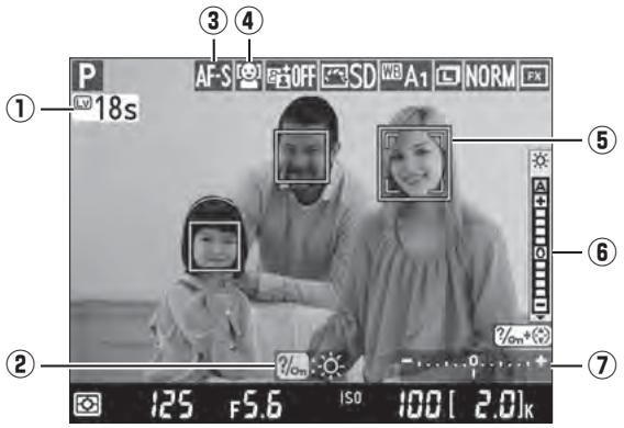 NIKON D610 - Affichage en mode de visée écran : prise de vue en visée écran - 1