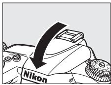 NIKON D610 - Fermetre du flash intégré - 1