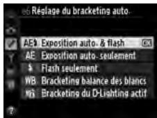 NIKON D610 - ■ Bracketing de l'exposition et du flash - 3
