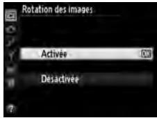 NIKON D610 - Rotation des images - 1