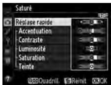 NIKON D610 - Modifier le Picture Control sélectionné. - 2