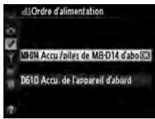 NIKON D610 - Utilisation de piles AA - 2