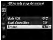 NIKON D610 - Choiser le degré de lissage. - 3