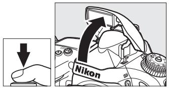 NIKON D610 - Utilisation du flash intégré - 1