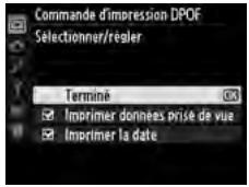 NIKON D610 - Valider la commande d'impression. - 2