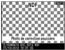 NIKON D610 - Données de réference de correction de la poussière - 1