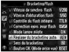 NIKON D610 - ■ Bracketing de l'exposition et du flash - 2