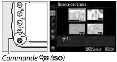 NIKON D610 - Sélectionner un pré-réglage. - 1