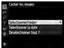 NIKON D610 - Choisir Sélectionner/régler. - 2