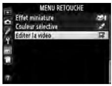 NIKON D610 - Menu Retouche - 1